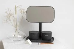 Brabantia ReNew Make-up Spiegel - Met Accessoireschaal - Dark Grey -Cosmeticawinkel 1200x800 29