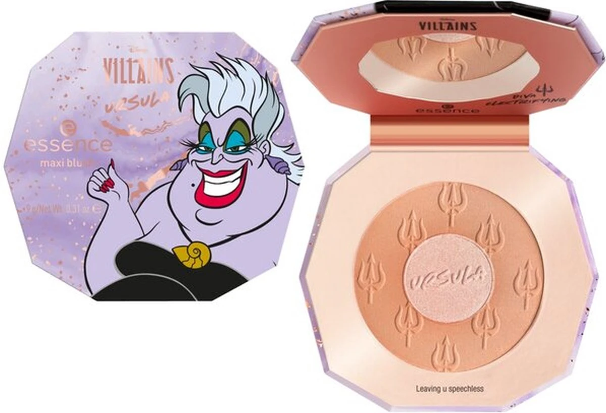 Essence Blush- Blush Palet - Disney Villains Ursula 1 Essence Blush- Blush Palet - Disney Villains Ursula