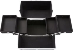 AREBOS Cosmetica Koffer - Beauty Case - Cosmetica Trolley - 15 L - Zilber 20 AREBOS Cosmetica Koffer - Beauty Case - Cosmetica Trolley - 15 L - Zilber -Cosmeticawinkel 1200x826 1