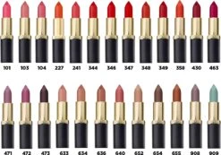 L'Oréal Paris Color Riche Matte Lippenstift - 344 Retro Red 19 L'Oréal Paris Color Riche Matte Lippenstift - 344 Retro Red -Cosmeticawinkel 1200x841 2