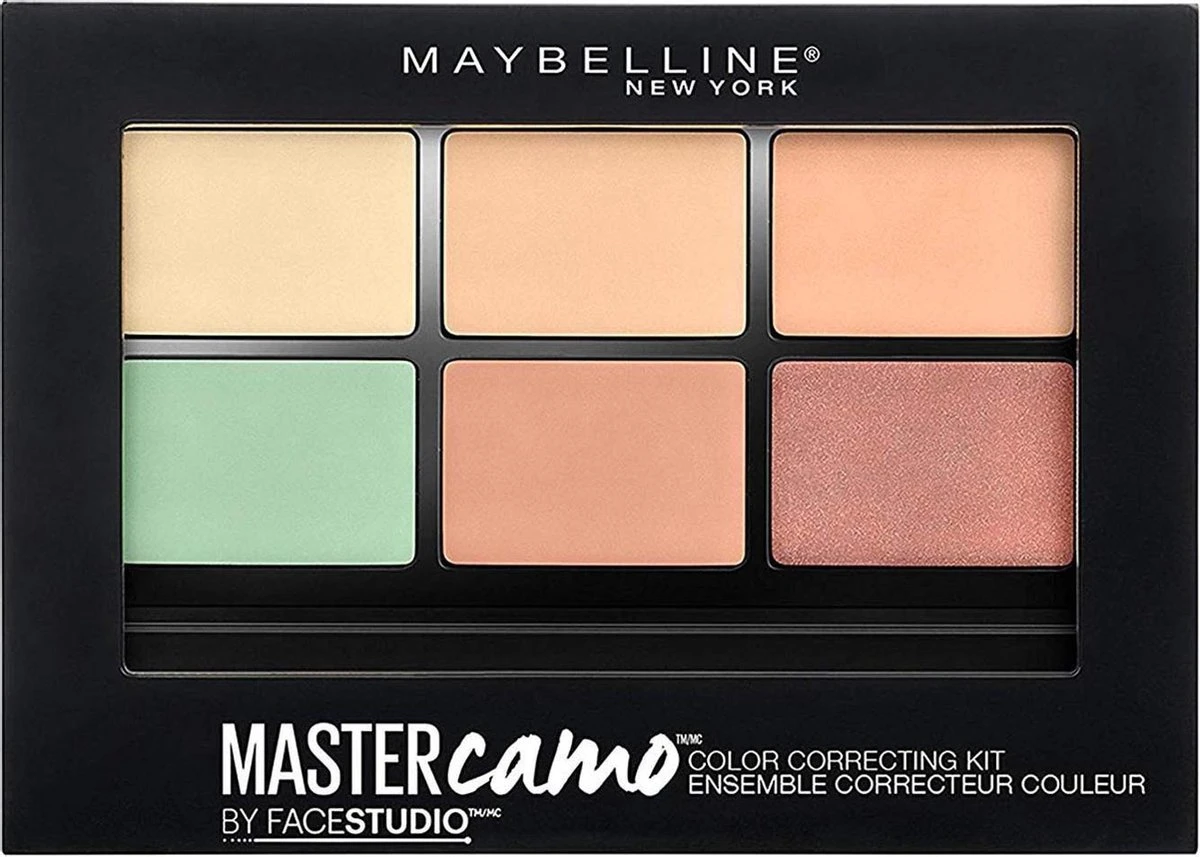 Maybelline - Master Camo Palette - 2 Medium - Concealer Palette 4 Maybelline - Master Camo Palette - 2 Medium - Concealer Palette - Afbeelding 4