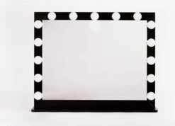 Make Up Spiegel Met Verlichting | Vivo | Hollywood Spiegel | Zwart | Touch | 3 Standen | 70x54 -Cosmeticawinkel 1200x863 2