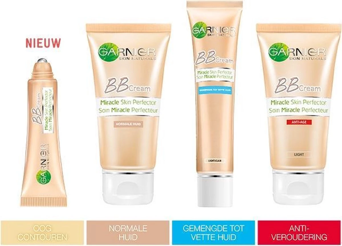 Garnier Face SkinActive - BB Cream Classic Light 5-in-1 Dagverzorging - 2x 50 Ml 10 Garnier Face SkinActive - BB Cream Classic Light 5-in-1 Dagverzorging - 2x 50 Ml - Afbeelding 10