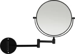 LYVION Make-up Spiegel - Scheerspiegel - Vergrootspiegel - 2 Spiegels - Voor Aan De Wand - Uitklapbaar - Verstelbaar - Cosmeticaspiegel - Dubbelzijdig - RVS - Zwart 8 LYVION Make-up Spiegel - Scheerspiegel - Vergrootspiegel - 2 Spiegels - Voor Aan De Wand - Uitklapbaar - Verstelbaar - Cosmeticaspiegel - Dubbelzijdig - RVS - Zwart -Cosmeticawinkel 1200x869 2