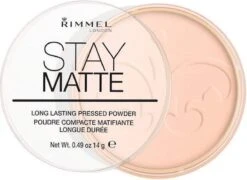 Rimmel London Rimmel - Stay Matte Matte Pressed Powder 14 G 002 Pink Blossom - 19 Rimmel London Rimmel - Stay Matte Matte Pressed Powder 14 G 002 Pink Blossom - -Cosmeticawinkel 1200x873