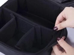 Make-up Koffer - Cosmetica Koffer - Visagie Opbergtas - Beauty Organizer Met Verstelbare Vakken - Roze -Cosmeticawinkel 1200x886