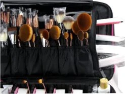 Cosmetica Koffer - Make-up Koffer Met Verstelbare Vakken - Visagie En Nagelstyliste Beauty Koffer - 40x30x14CM -Cosmeticawinkel 1200x898 3