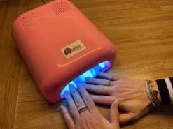 UV Lamp Gelnagels 36 Watt Met Timer – Nageldroger Voor Gel & Acryl Nagellak - Roze