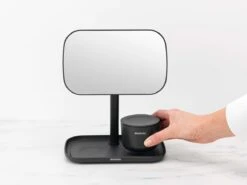 Brabantia ReNew Make-up Spiegel - Met Accessoireschaal - Dark Grey -Cosmeticawinkel 1200x900 13