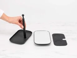 Brabantia ReNew Make-up Spiegel - Met Accessoireschaal - Dark Grey -Cosmeticawinkel 1200x900 14