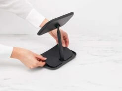 Brabantia ReNew Make-up Spiegel - Met Accessoireschaal - Dark Grey -Cosmeticawinkel 1200x900 15