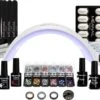 Gellak Starterspakket- MEANAIL®DESIGN Deluxe Kit - UV LED Lamp Voor Gelnagellak
