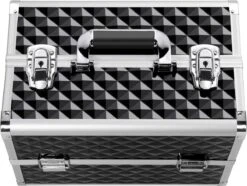 Make-upkoffer, Kapperskoffer, Cosmeticakoffer, Lege Nagelkoffer, Multikoffer, Afsluitbaar Voor Nageldesign/massageolie/fotoapparatuur, 34,7 X 22,2 X 25 Cm HMTM-YAHEE-411176 -Cosmeticawinkel 1200x905 3