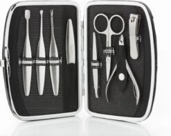 Basis 9-delige Manicureset - Reisset - Nagelverzorging Set -Cosmeticawinkel 1200x953
