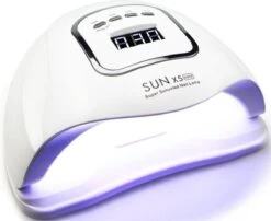 Merkloos 80 Watt UV LED Lamp Nagels - SUN X5 MAX - 45LED - Nagel - UV- LED Lamp - Wit - Nagellamp - Nail Dryer - Nagels - Salon - Lamp - -Cosmeticawinkel 1200x980 4