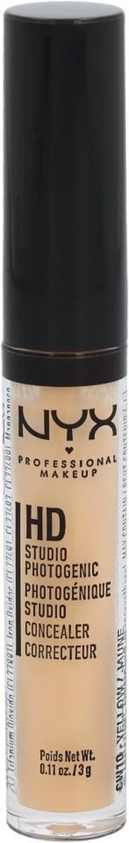 NYX Professional Makeup HD Photogenic Concealer Wand - Yellow CW10 - 3 Gr 10 NYX Professional Makeup HD Photogenic Concealer Wand - Yellow CW10 - 3 Gr - Afbeelding 10