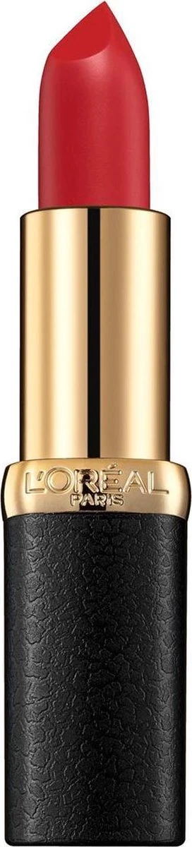 L'Oréal Paris Color Riche Matte Lippenstift - 344 Retro Red 9 L'Oréal Paris Color Riche Matte Lippenstift - 344 Retro Red - Afbeelding 9