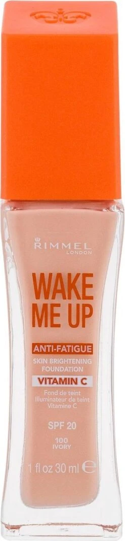 Rimmel London Rimmel - Wake Me Up Foundation With Vitamine C - Ivory -Cosmeticawinkel 278x1200