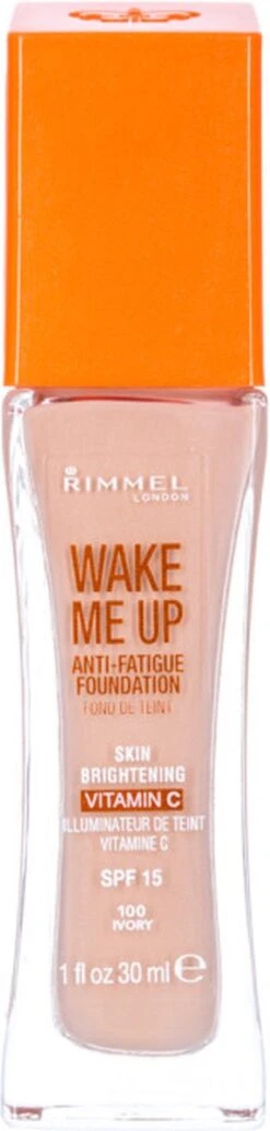 Rimmel London Rimmel - Wake Me Up Foundation With Vitamine C - Ivory -Cosmeticawinkel 287x1200