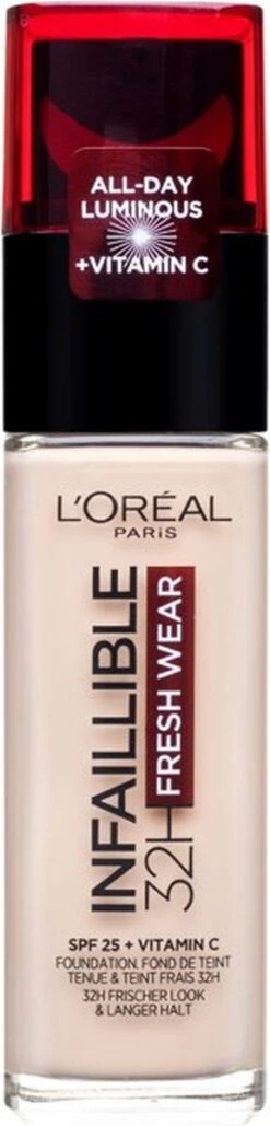 L'Oréal Infallible 24H Fresh Wear Foundation - 110 Rose Vanilla -Cosmeticawinkel 288x1200 1