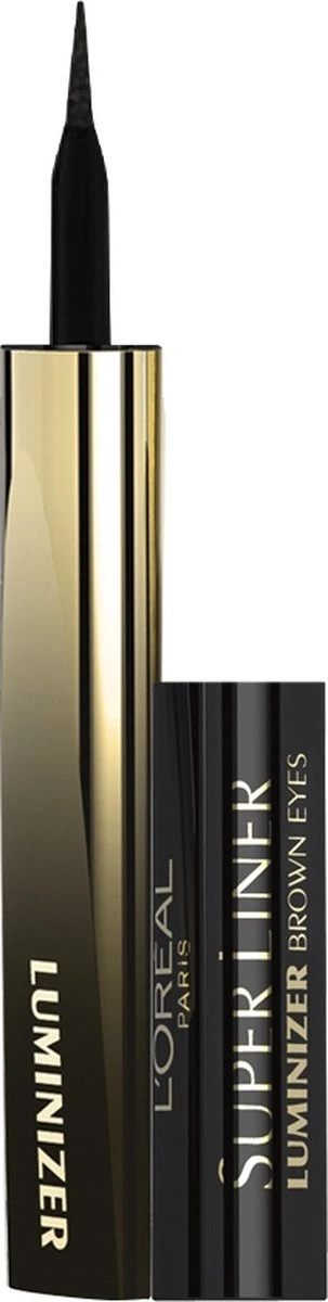 L'Oréal Paris Super Liner Luminizer Brown Eyes Eyeliner - Black Diamond 2 L'Oréal Paris Super Liner Luminizer Brown Eyes Eyeliner - Black Diamond - Afbeelding 2