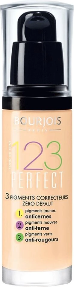 Bourjois 123 Perfect Foundation 051 Rose Vanilla -Cosmeticawinkel 313x1200