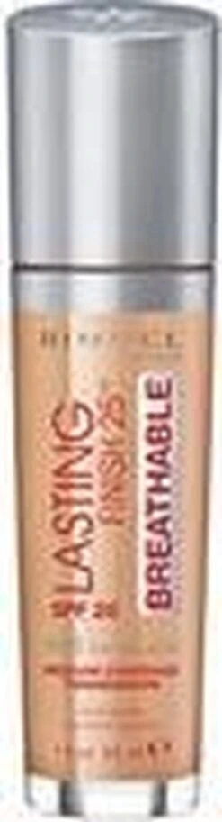 Rimmel London Rimmel Lasting Finish Breathable Foundation - 100 Ivory 38 Rimmel London Rimmel Lasting Finish Breathable Foundation - 100 Ivory -Cosmeticawinkel 325x1200 1