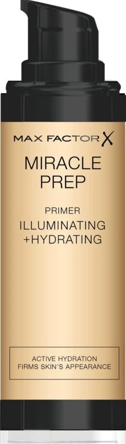 Max Factor Miracle Prep Primer Illuminating & Hydrating - 000 Transparant - 30 Ml -Cosmeticawinkel 342x1200