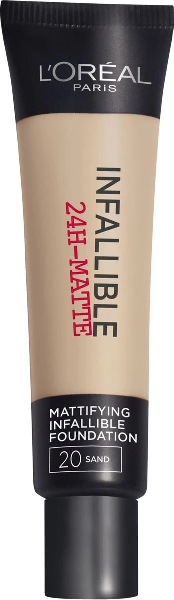 L’Oréal Paris Infallible Matte Foundation - 20 Sand 5 L’Oréal Paris Infallible Matte Foundation - 20 Sand - Afbeelding 5