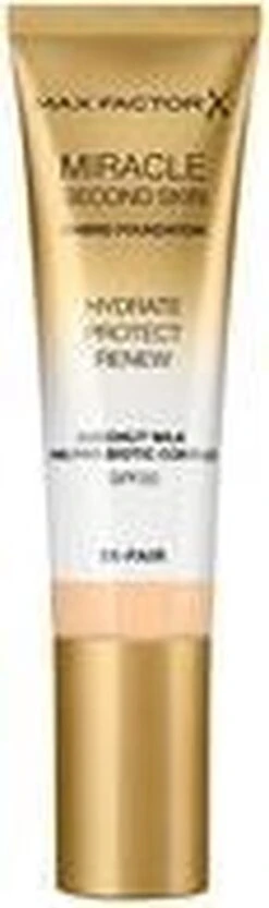 Max Factor Miracle Second Skin Foundation - 03 Light 23 Max Factor Miracle Second Skin Foundation - 03 Light -Cosmeticawinkel 356x1200 2