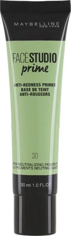 Maybelline Master Prime - 30 Anti Redness - Primer 29 Maybelline Master Prime - 30 Anti Redness - Primer -Cosmeticawinkel 365x1200 1