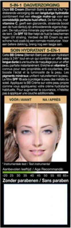 Garnier Face SkinActive - BB Cream Classic Light 5-in-1 Dagverzorging - 2x 50 Ml 13 Garnier Face SkinActive - BB Cream Classic Light 5-in-1 Dagverzorging - 2x 50 Ml -Cosmeticawinkel 374x1200 1