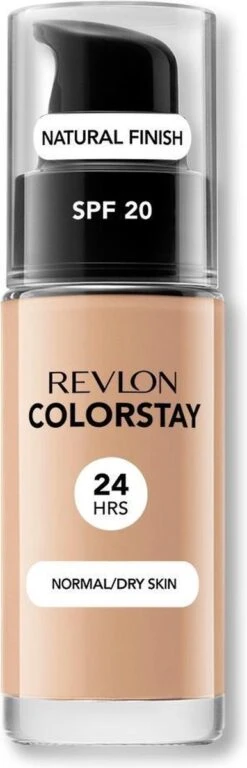 Revlon Colorstay Makeup Foundation SPF 20 - 220 Natural Beige - 30 Ml - Foundation 10 Revlon Colorstay Makeup Foundation SPF 20 - 220 Natural Beige - 30 Ml - Foundation -Cosmeticawinkel 386x1200 2