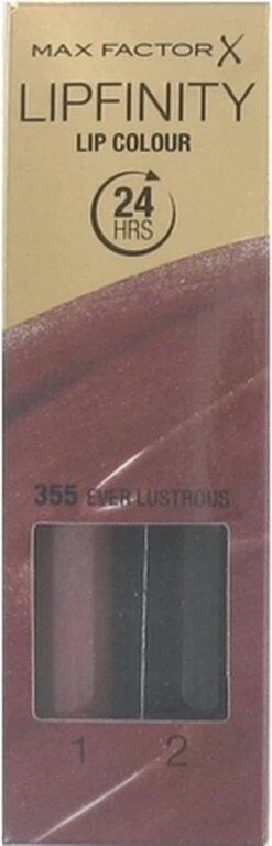 Max Factor Lipfinity 24HR Lip Colour Lipgloss - 355 Ever Lustrous -Cosmeticawinkel 386x1200 6