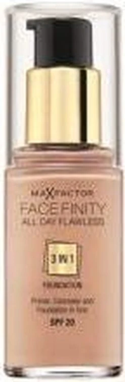 Max Factor Facefinity All Day Flawless 3-in-1 Liquid Foundation - 077 Soft Honey -Cosmeticawinkel 394x1200
