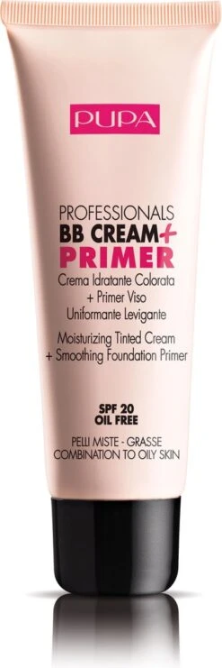 Pupa Milano BB Cream + Primer For Combination To Oily Skin - 001 Nude -Cosmeticawinkel 400x1200 3