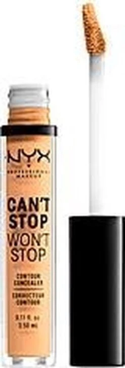 NYX Professional Makeup Can't Stop Won't Stop Concealer - True Beige -Cosmeticawinkel 408x1200