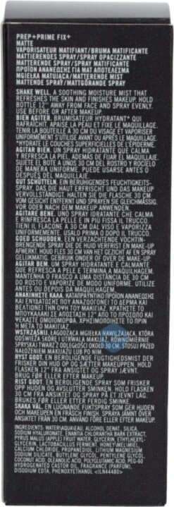 MAC Cosmetics Prep + Prime Fix+ Matte Primer - 100 Ml -Cosmeticawinkel 412x1200 1