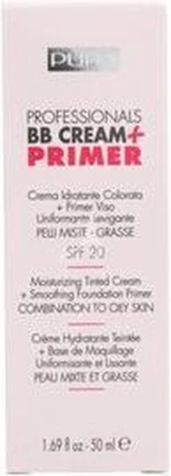 Pupa Milano BB Cream + Primer For Combination To Oily Skin - 001 Nude -Cosmeticawinkel 431x1200