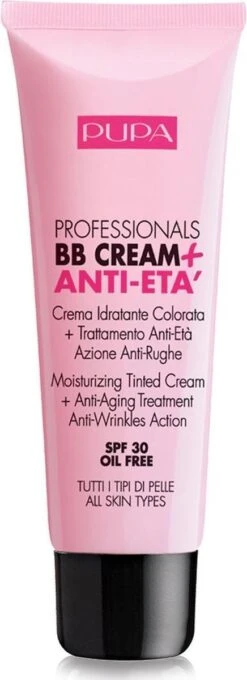 Pupa Milano Professionals BB Cream + Anti-Eta - 001 Nude -Cosmeticawinkel 436x1200 2