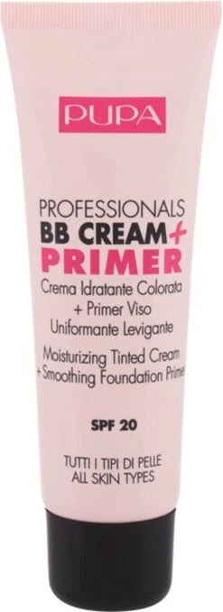 Pupa Milano Professionals BB Cream + Primer - Nude 001 -Cosmeticawinkel 437x1200 5