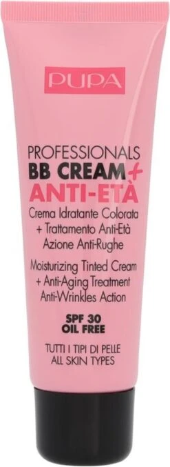 Pupa Milano Professionals BB Cream + Anti-Eta - 001 Nude -Cosmeticawinkel 438x1200 3