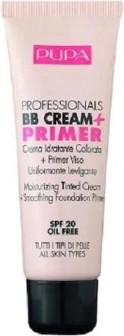 Pupa Milano Professionals BB Cream + Primer - Nude 001 -Cosmeticawinkel 444x1200 1