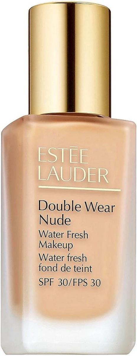 Estee Lauder - Double Wear Nude Water Fresh Makeup Spf30 Lightweight Foundation 1W1 Bone 30Ml 6 Estee Lauder - Double Wear Nude Water Fresh Makeup Spf30 Lightweight Foundation 1W1 Bone 30Ml - Afbeelding 6