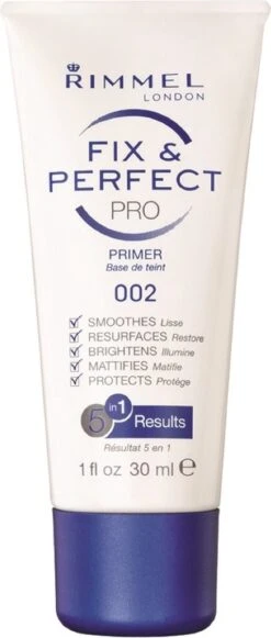 Rimmel London Fix & Perfect Make-Up Primer - 002 Transparent - 30 Ml -Cosmeticawinkel 510x1200 6