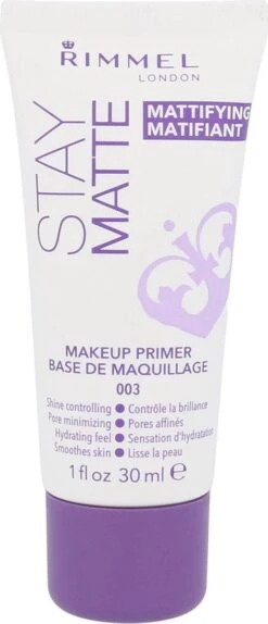 Rimmel London Stay Matte Primer - 003 Transparant -Cosmeticawinkel 516x1200 3