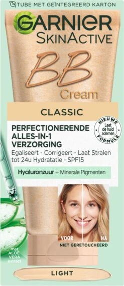Garnier Face SkinActive - BB Cream Classic Light 5-in-1 Dagverzorging - 2x 50 Ml 17 Garnier Face SkinActive - BB Cream Classic Light 5-in-1 Dagverzorging - 2x 50 Ml -Cosmeticawinkel 519x1200 2