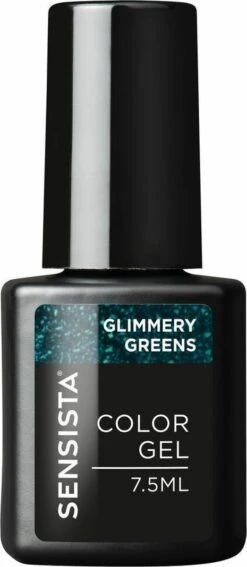 Sensista Color Gel Glimmery Greens - Groen/Glitter -Cosmeticawinkel 523x1200 2