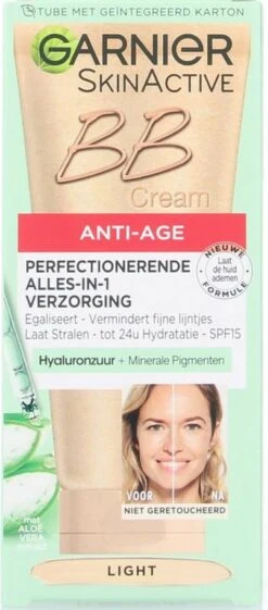 Garnier Skin Naturals BB Cream Anti Aging - 50 Ml - Light -Cosmeticawinkel 528x1200