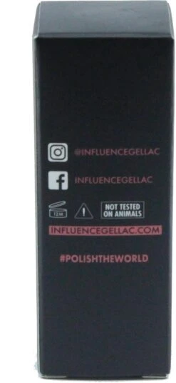 #BADBLACK - Influence Gellac - Zwarte Gellak - Gellak Zwart UV - UV Gellak - Gel Nagellak - Gellac - Kado Vrouw - Valentijns Cadeau - Kado Voor Haar - 10 Ml -Cosmeticawinkel 553x1200 2